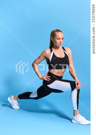 awesome woman wants to have slim body 55079899