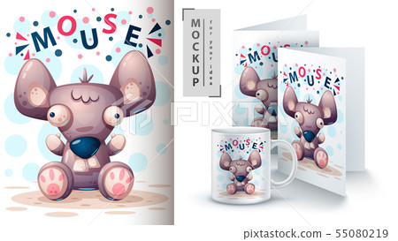Hello mouse, rat - mockup for your idea Hello mouse, rat - mockup for your idea 55080219
