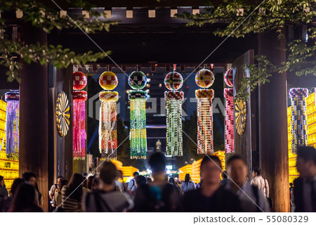 靖國神社Mitomari節Tanabata裝飾 55080329