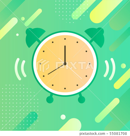 Shopping Vector Illustration - Alarm Clock 55081708