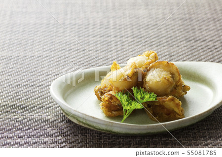 油炸嬰兒扇貝20 55081785