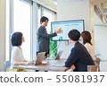 Business Company IT Fashion Refreshing Meeting Work Company Business Talk Meeting Meeting PC 55081937