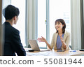 Business Company IT Fashion Refreshing Meeting Work Company Business Talk Meeting Meeting PC 55081944