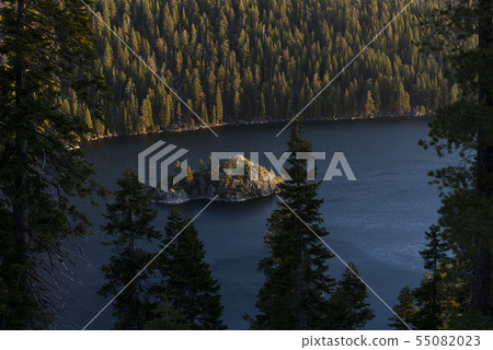 Emerald Bay and Fannette Island at sunrise Emerald Bay and Fannette Island at sunrise 55082023
