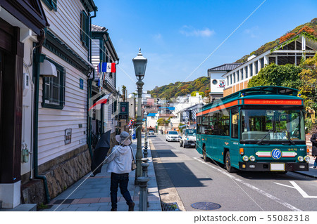 “兵庫縣”神戶北野Ijinkan鎮·都市風景 55082318