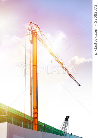 Illustration, construction, architecture Illustration, construction, architecture 55082372