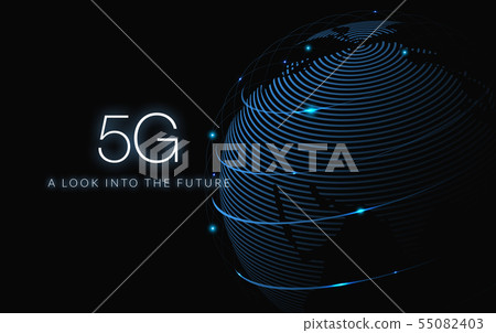 Illustration, 5G, Advanced 55082403