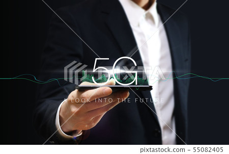 Illustration, 5G, Advanced Illustration, 5G, Advanced 55082405