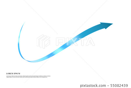 Illustration, 3d, arrow 55082439