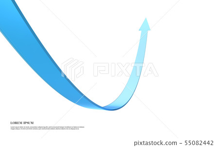 Illustration, 3d, arrow 55082442