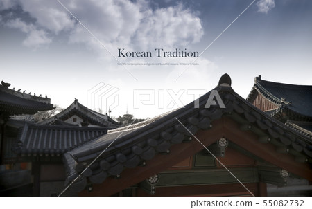 Illustration, Korea, Gyeongbok Palace 55082732