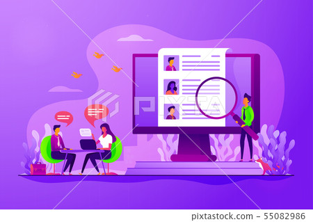 Human resources concept vector illustration Human resources concept vector illustration 55082986