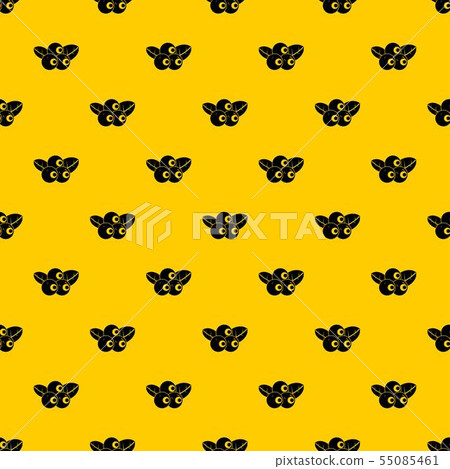Blueberries pattern vector Blueberries pattern vector 55085461