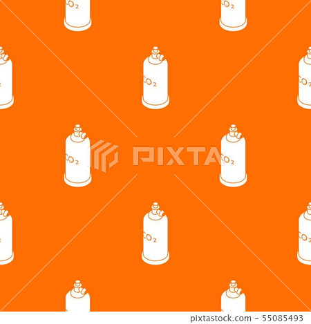 Welding cylinder co2 pattern vector orange Welding cylinder co2 pattern vector orange 55085493