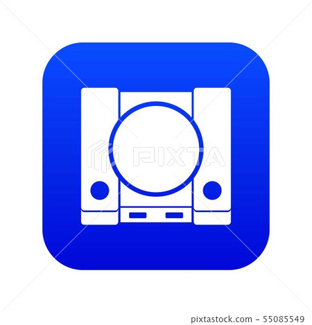 PlayStation icon digital blue 55085549