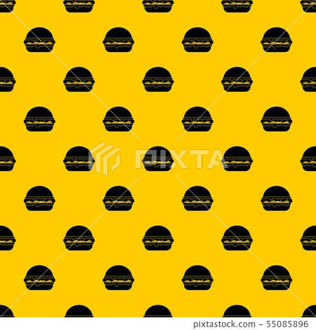 Burger pattern vector 55085896