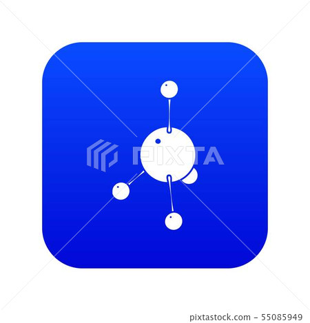 Acetone icon blue vector-插圖素材 [55085949] - PIXTA圖庫