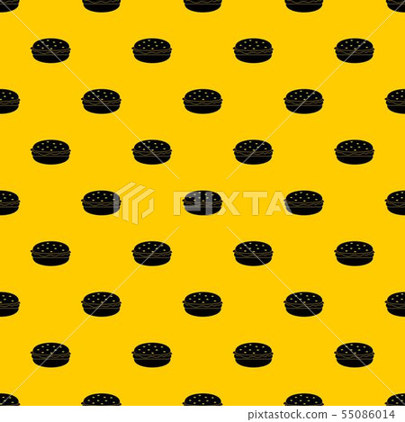Burger pattern vector Burger pattern vector 55086014