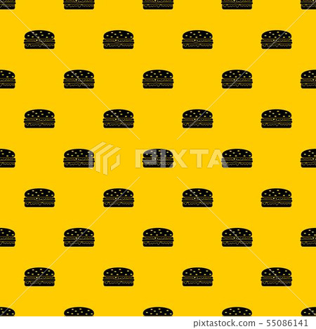 Burger pattern vector Burger pattern vector 55086141