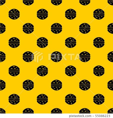Burger pattern vector Burger pattern vector 55086223