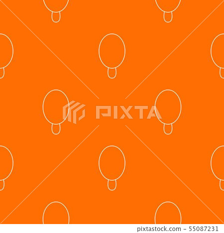 Circle ice cream pattern vector orange Circle ice cream pattern vector orange 55087231