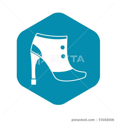 Women boots icon, simple style Women boots icon, simple style 55088006