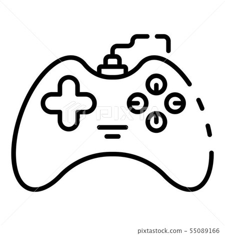Joystick gadget icon, outline style Joystick gadget icon, outline style 55089166