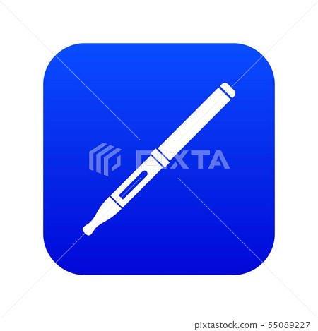 Mod and clearomizer in the kit icon digital blue Mod and clearomizer in the kit icon digital blue 55089227