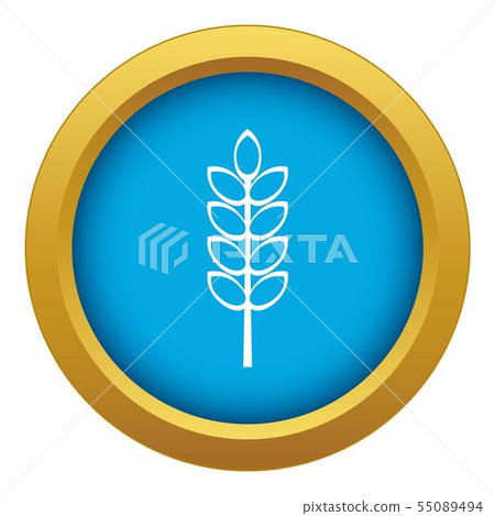 Inlet spike icon blue vector isolated Inlet spike icon blue vector isolated 55089494