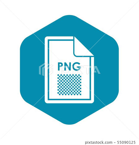 File PNG icon, simple style 55090125
