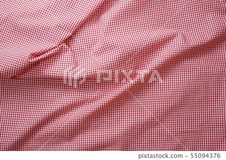 各種材料，絲綢，布料，方格桌布 55094376