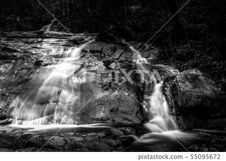 Fall Branch Falls long exposure in Black and White Fall Branch Falls long exposure in Black and White 55095672