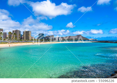 <<夏威夷>>來自Diamond Head和Waikiki Magic Island <<夏威夷>>來自Diamond Head和Waikiki Magic Island 55096226