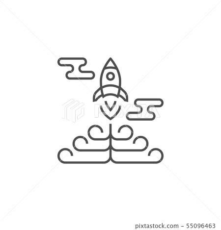 Strategy For Victory Line Icon 55096463