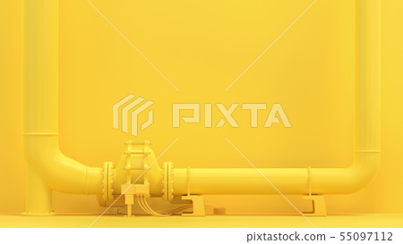 Yellow pipeline 55097112