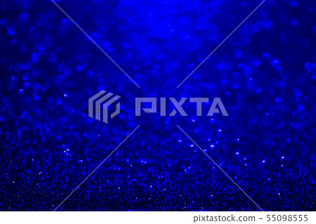 Shiny and glamorous festive glitter of blue color 55098555