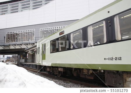 Winter Iiyama Line Kiha 110（飯山站） 55101270