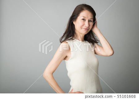 抗衰老美容日本女性 55101608
