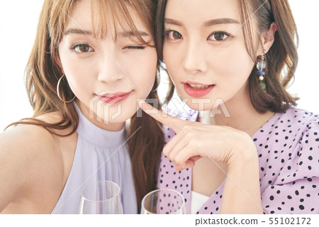 Women selfie party Women selfie party 55102172