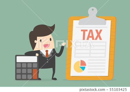 Tax payment. 55103425