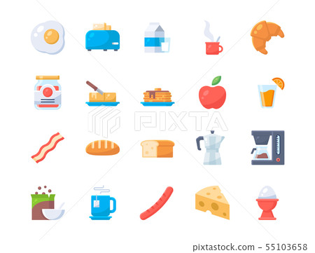 breakfast icon 55103658