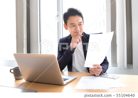 Office meeting room businessman Office meeting room businessman 55104640