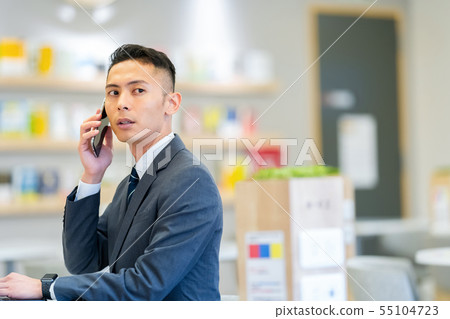 Male Business Image Shared Office Male Business Image Shared Office 55104723