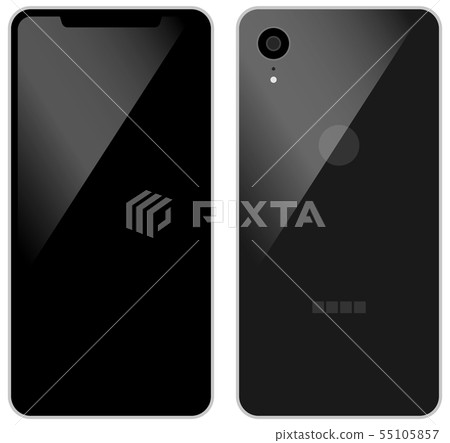 Latest smartphones (front and back) Latest smartphones (front and back) 55105857