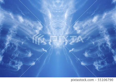 Blue sky background with white clouds. Blue sky background with white clouds. 55106790