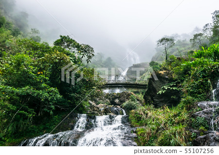 ilver Waterfall in Sa Pa, Vietnam 55107256