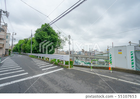 Tabata Station South exit ticket gate around Fudosaka Tabata Station South exit ticket gate around Fudosaka 55107653