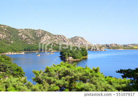 Samil lake, Kangwon Province, North Korea (DPRK) 55107917