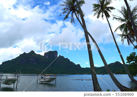 Bora Bora Otemanu Mountain Bora Bora Otemanu Mountain 55108400