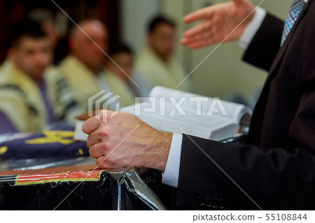 The prayer book used by Jews on the High Holidays The prayer book used by Jews on the High Holidays 55108844